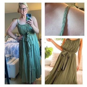 Olive Green Maxi